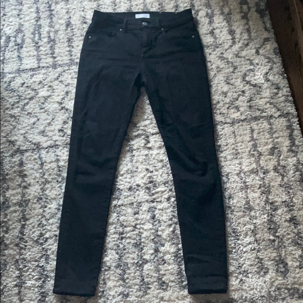 LOFT black skinny jeans size 26/2